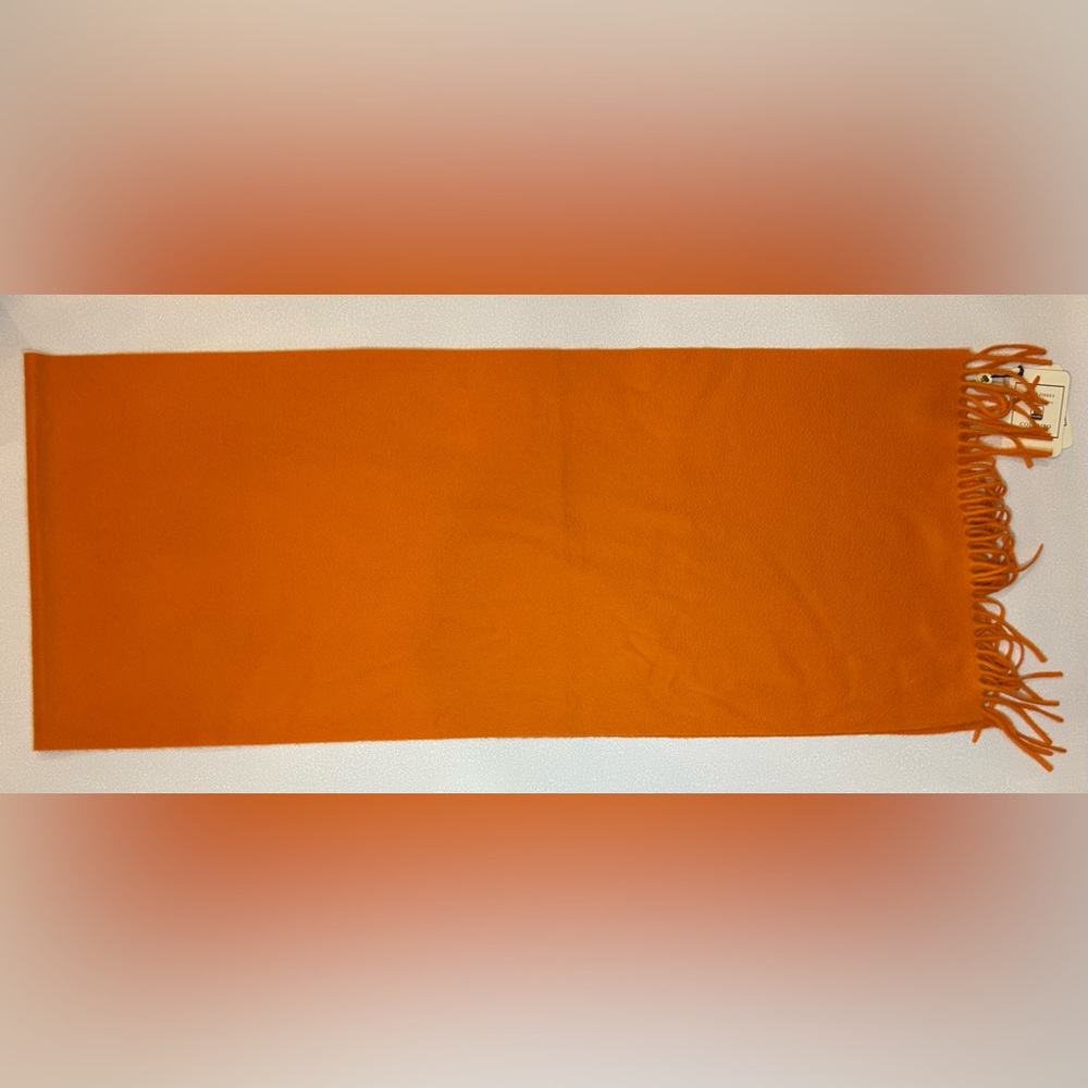 Colombo Cashmere Orange Scarf